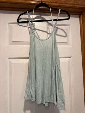We The Free Light Sage Green Double-Strap Swing Cami